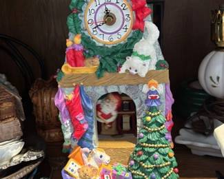 Animated Musical Christmas Cuckoo Clock