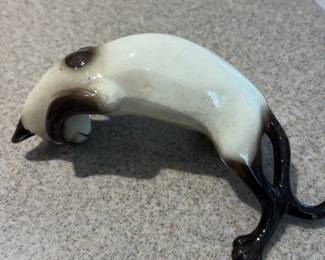 Vintage Siamese Cat Figurine