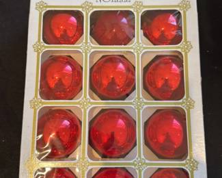 Vintage Glass Christmas Ornaments