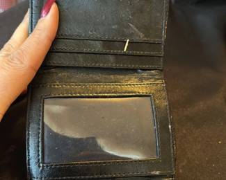 Vintage Eel Skin Tri-Fold Wallet