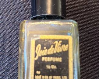Joie de Vivre Perfume Miniature Bottle