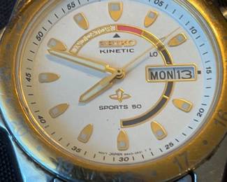 Seiko Kinetic Sports 50 Watch