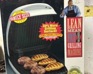 George Foreman Lean Mean Grilling Machine Family Size