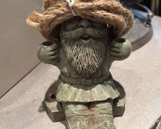 Vintage Garden Gnome Figurine