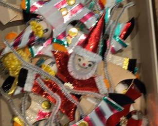 Vintage Christmas Ornaments Lot