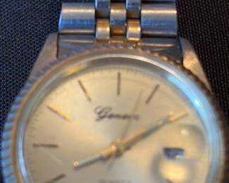 Geneva Two Tone Quartz Watch