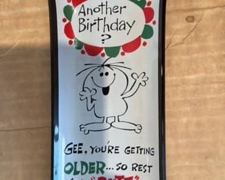 Funny Birthday Ash Tray