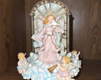 Cherub and Angel Musical Box