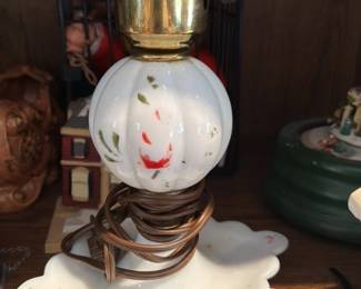 vintage Ceramic Christmas Lamp
