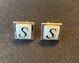 Monogram "S" Cufflinks