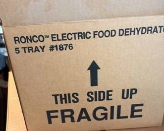 Ronco Electric Food Dehydrator, 5 Tray, Model #1876