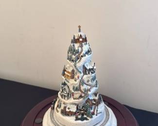 Thomas Kinkade "Holiday Reflections" Christmas Tree Masterpiece Edition