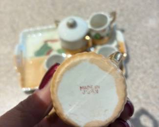 Vintage Japanese Miniature Tea Set