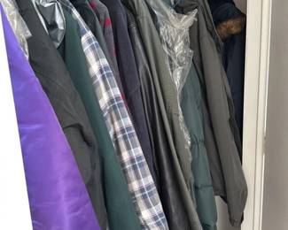 Assorted Men's Outerwear and Footwear