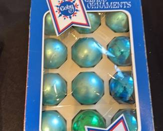 Vintage Glass Christmas Ornaments