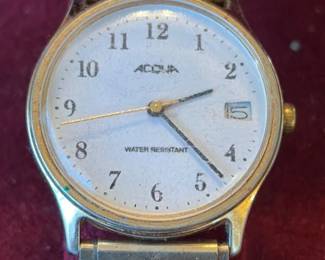 ACQUA Water Resistant Men's Watch