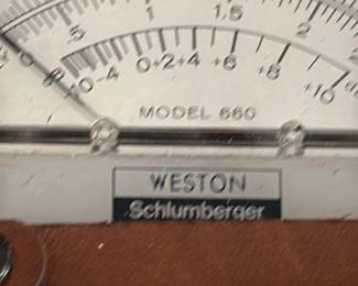 Weston-Schlumberger Model 660 Multimeter