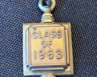 Class of 1963 Graduation Charm or Fob