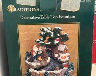 Traditions Decorative Table Top Fountain