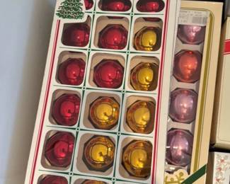 Vintage Glass Christmas Ornaments