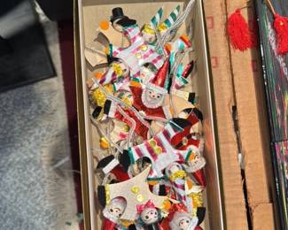 Vintage Christmas Ornaments Lot
