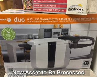 Fagor duo 8 qt stainless steel pressure cooker