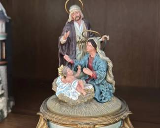 Teleflora Nativity Musical Figurine