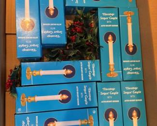 Electronic Sensor Candles with Auto On/Off