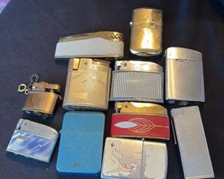Assortment of Vintage Lighters
