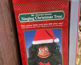 Mr. Everett Green Singing Christmas Tree