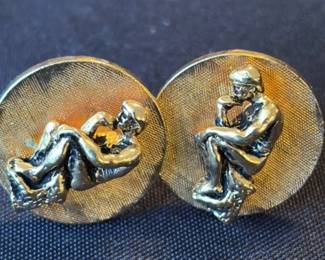The Thinker Cufflinks
