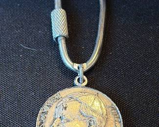 Pope John Paul II "Pont. Max" Keychain