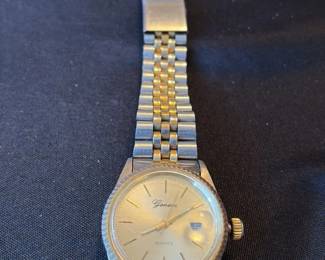 Geneva Two Tone Quartz Watch