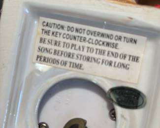 Musical Gingerbread House Trinket Box Ornament