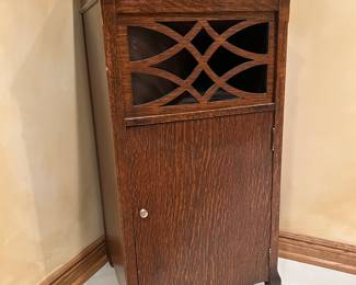 Vintage phonograph, 20.5"D x 20"W x 44"H,  $150