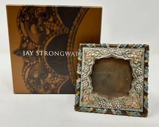 Jay Strongwater 3” x 3” frame, $58