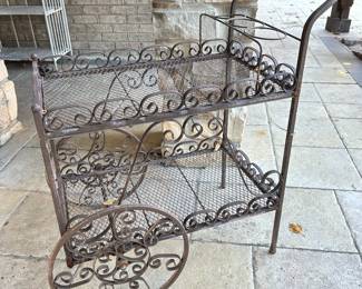 Metal plant cart, $85