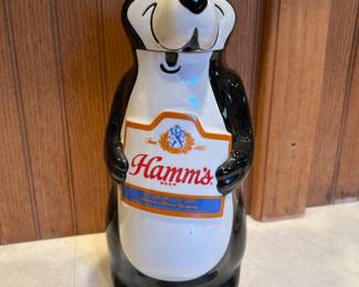 1972 Hamms Beer Bear decanter,  $45
