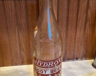 Vintage Hydrox Root Beer bottle, $7