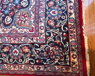 Additional closeup view of area rug ~