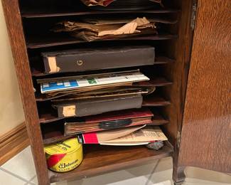 Additional vintage records available with purchase ~