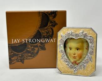 Jay Strongwater  heart frame, $55
