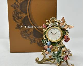 Jay Strongwater Darjeeling Butterfly on Fruit Vine, “Byron”.  4.75” x 4”W x 6”H,  $200