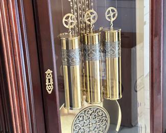 Additional view of Howard Miller clock chimes ~