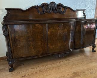 Gorgeous sideboard (from Europe), 96”W x 24”D x 57”H,  $4100