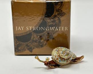 Jay Strongwater Adelle snail, $65
