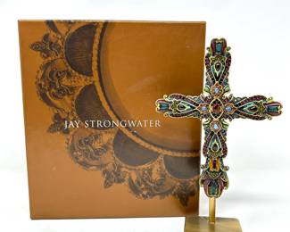 Jay Strongwater cross, $200