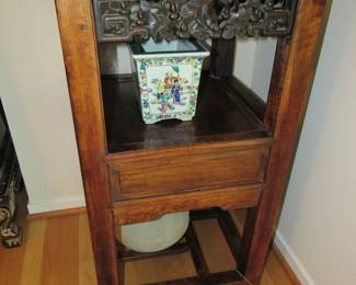 antique chinese corner table