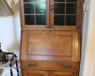 nice oak secretary