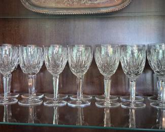 great collection of Waterford crystal